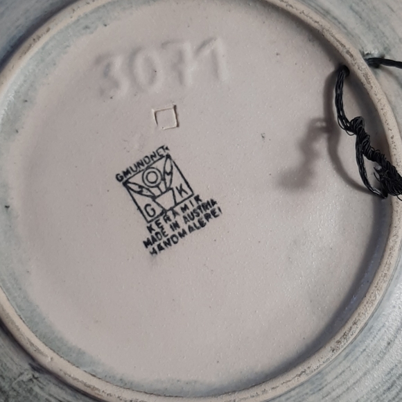 Gmundner Kermit Austria 3071 plate wall hanging - Picture 7 of 11